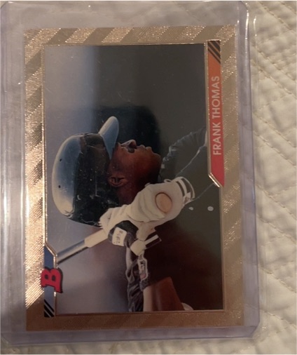 1992 Bowman #551 Frank Thomas Gold Foil — front