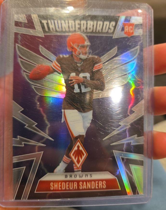 2025 Panini Phoenix Thunderbirds #13 Shedeur Sanders Rookie — front
