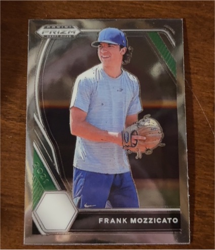 2021 Panini Prizm Draft Picks #PDP7 Frank Mozzicato — front