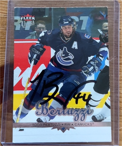 2005-06 Fleer Ultra #191 Todd Bertuzzi — front