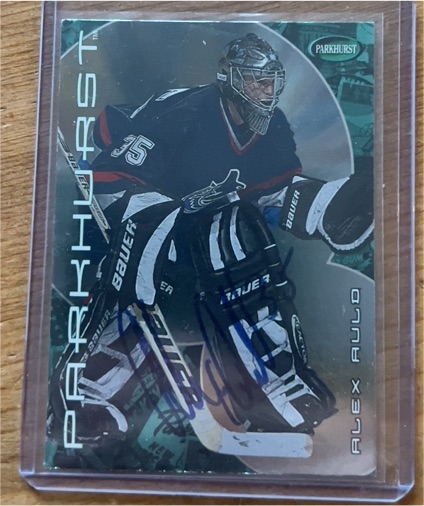 2001-02 Parkhurst Alex Auld — front