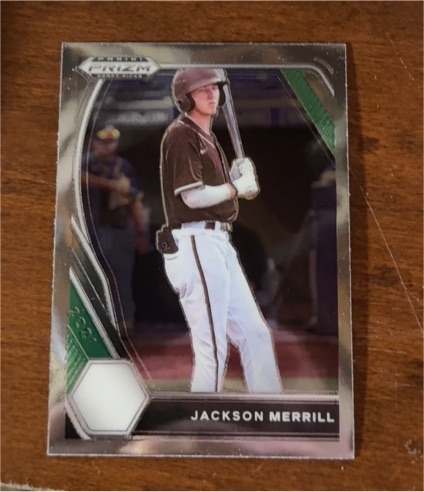2021 Panini Prizm Draft Picks #PDP27 Jackson Merrill — front