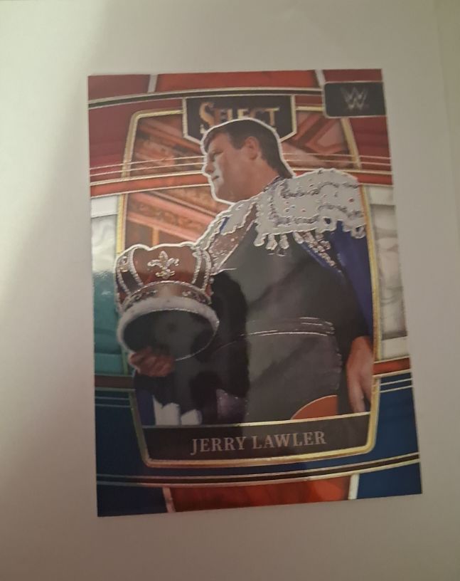 2022 Panini Select WWE #21 Jerry Lawler — front