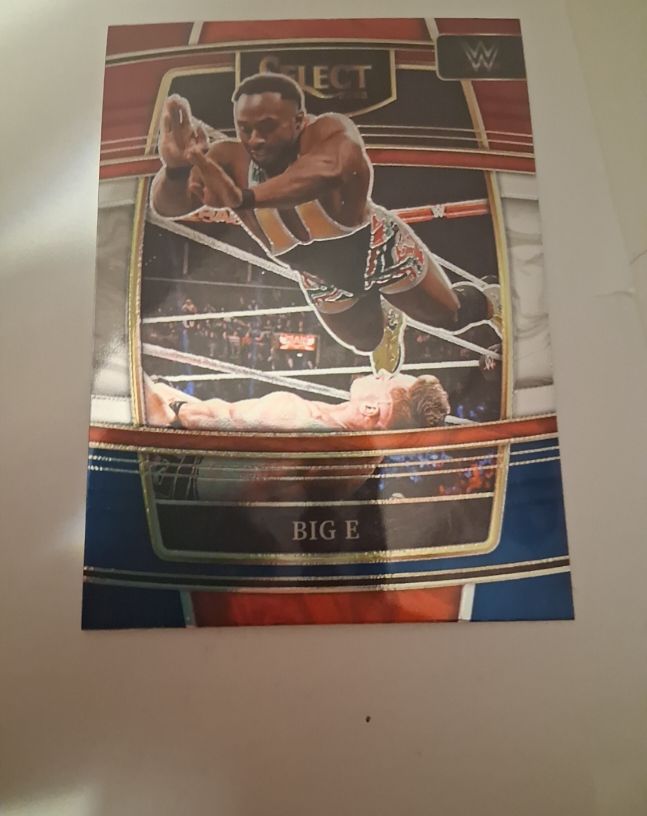 2022 Panini Select WWE #63 Big E — front