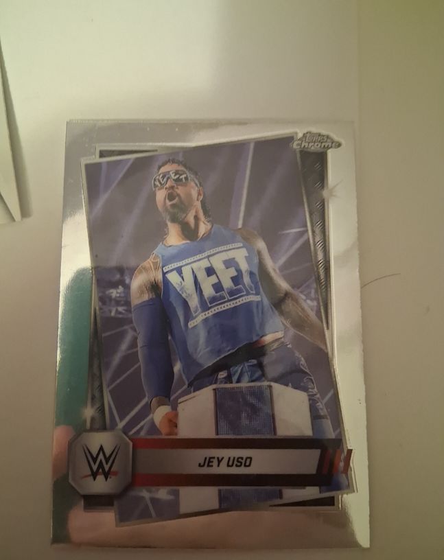 2025 Topps Chrome WWE #106 Jey Uso — front