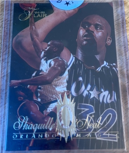 1994-95 Fleer Flair #107 Shaquille O'Neal — front