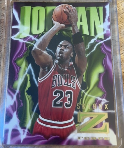1996-97 Skybox Z Force #11 Michael Jordan — front