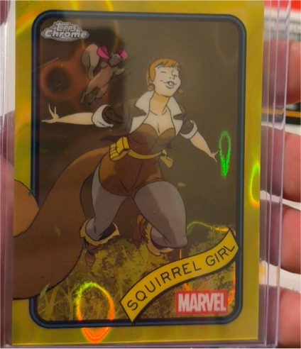 2025 Topps Chrome Marvel #44 Squirrel Girl — front