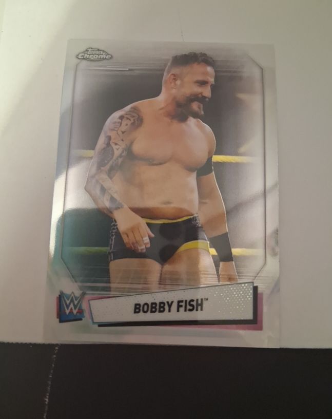2021 Topps Chrome WWE #75 Bobby Fish — front