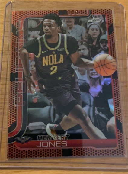 2025-26 Topps Chrome #120 Herbert Jones — front