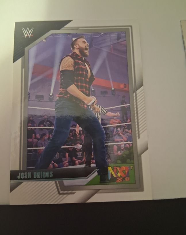 2022 Panini WWE NXT 2.0 #87 Josh Briggs — front