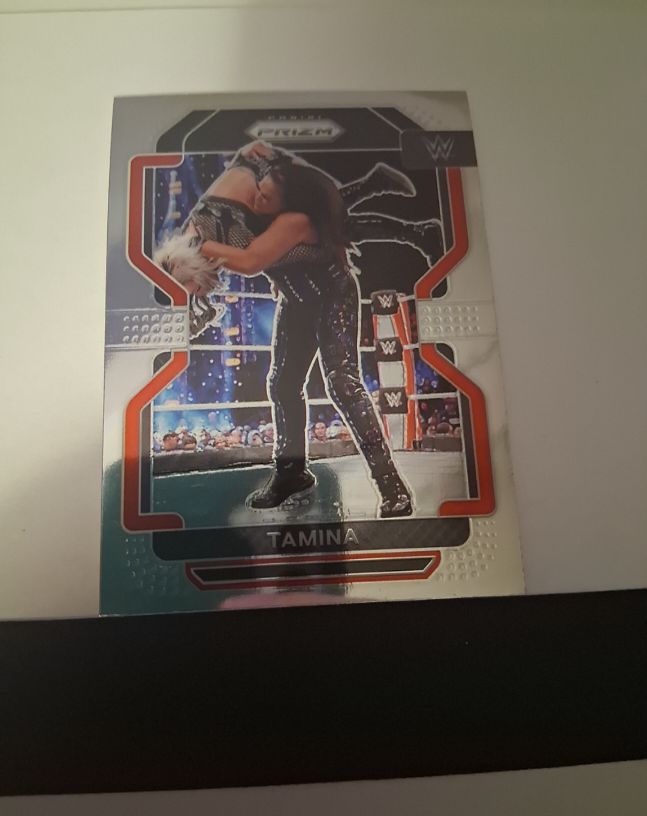2022 Panini Prizm WWE #156 Tamina — front