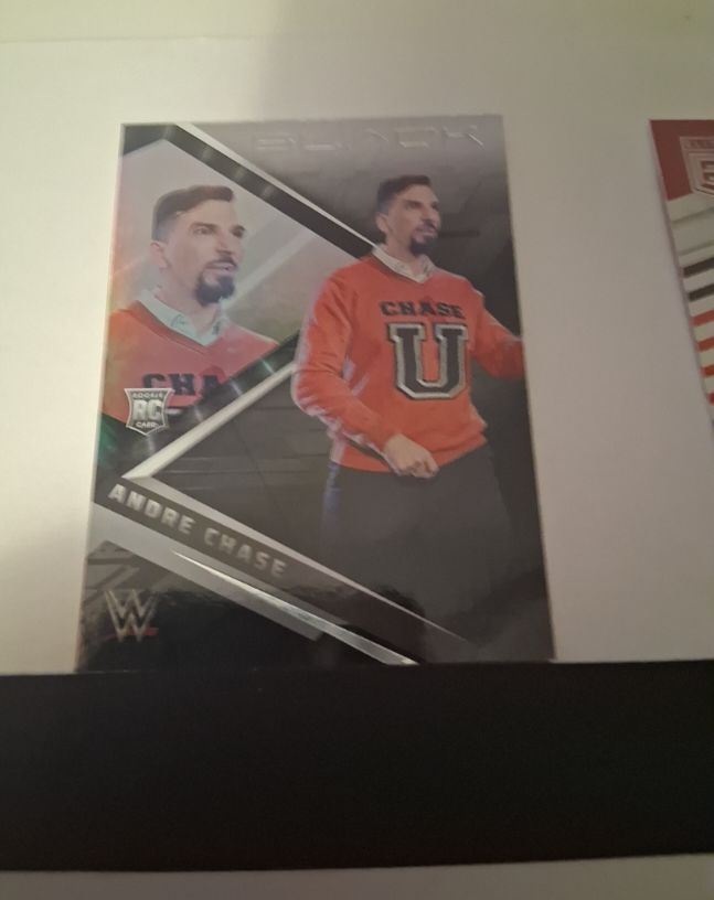 2022 Panini Chronicles Black WWE #213 Andre Chase Rookie RC — front
