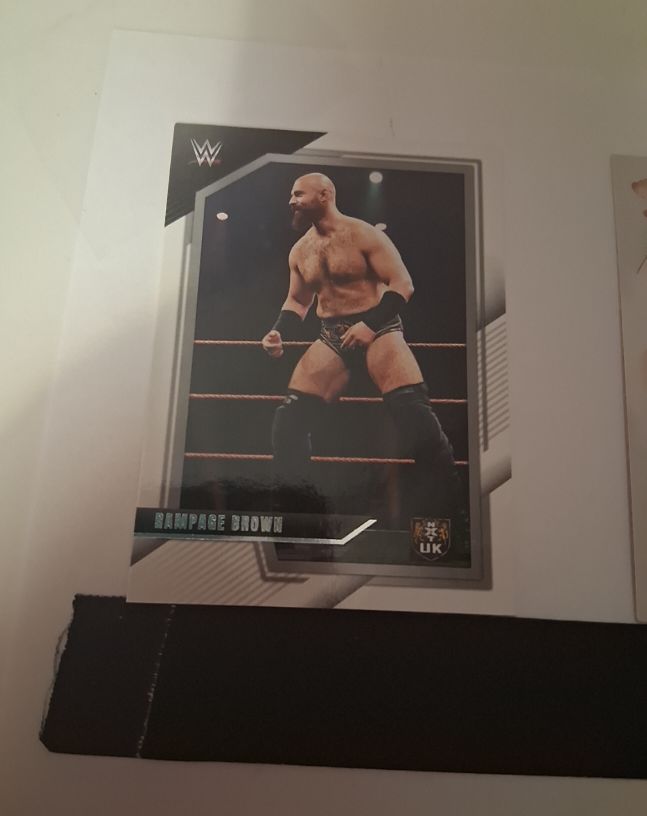 2022 Panini WWE NXT #40 Rampage Brown — front