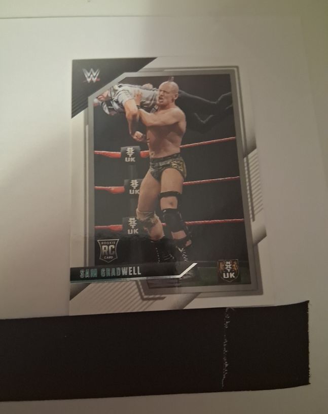 2022 Panini WWE NXT #39 Sam Gradwell Rookie Card — front
