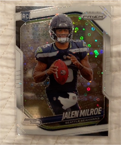 2025 Panini Prizm #317 Jalen Milroe — front