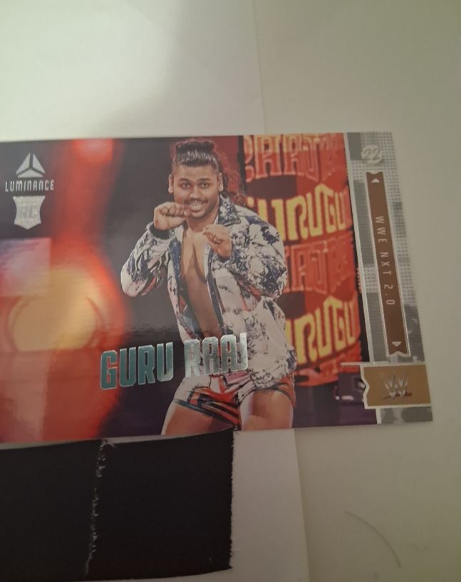 2022 Panini Chronicles Luminance #160 Guru Raaj — front