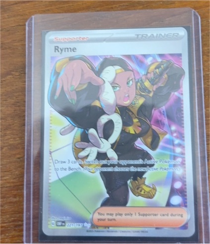 2023 Pokémon SV03: Obsidian Flames #221 Ryme — front