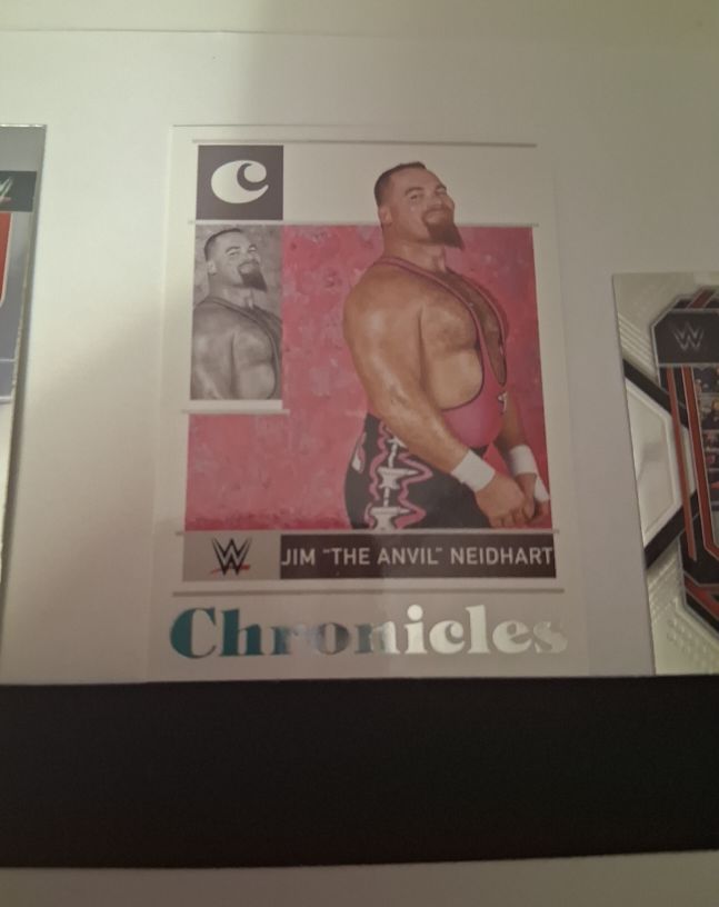 2022 Panini Chronicles WWE #72 Jim "The Anvil" Neidhart — front