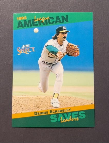 1992 Score Select #67 Dennis Eckersley — front