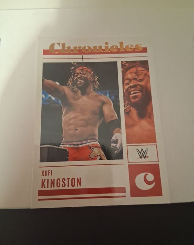 2023 Panini Chronicles WWE #79 Kofi Kingston — front