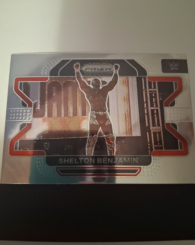 2022 Panini Prizm WWE #2 Shelton Benjamin — front