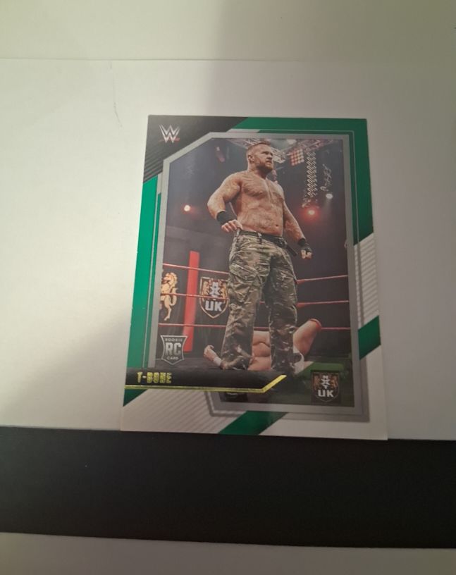 2022 Panini WWE NXT UK #85 T-Bone Rookie Card — front