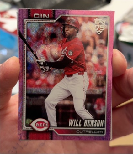 2026 Topps Series 1 #171 Will Benson — front