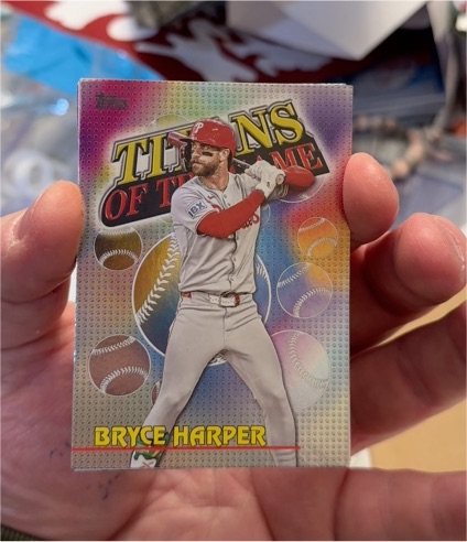 2026 Topps Series 1 #2265 Titans of the MLB Bryce Harper — front
