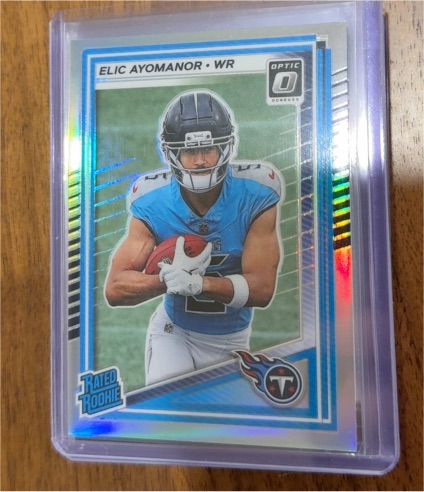 2025 Donruss Optic #235 Elic Ayomanor — front