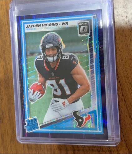 2025 Panini Donruss Optic #225 Jayden Higgins — front