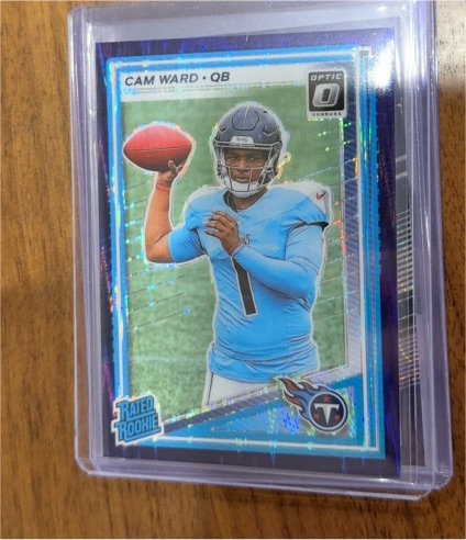 2025 Donruss Optic #293 Cam Ward — front