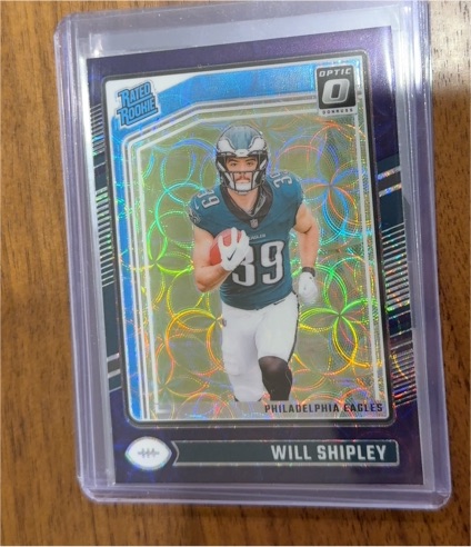 2024 Panini Donruss Optic #298 Will Shipley — front