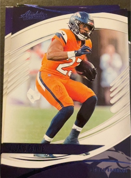 2025 Panini Absolute #21 Audric Estime — front