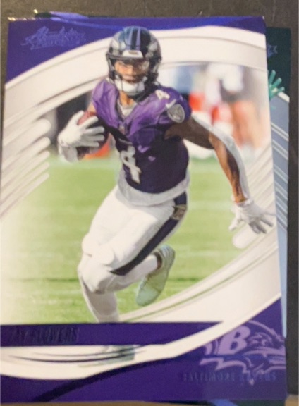 2025 Panini Absolute #62 Zay Flowers — front
