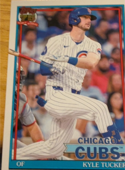 2026 Topps Series 1 1991 Throwback #T91-96 Kyle Tucker — front