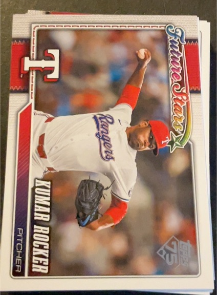 2026 Topps Series 1 #336 Kumar Rocker Future Stars — front