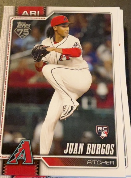 2026 Topps Series 1 #102 Juan Burgos — front