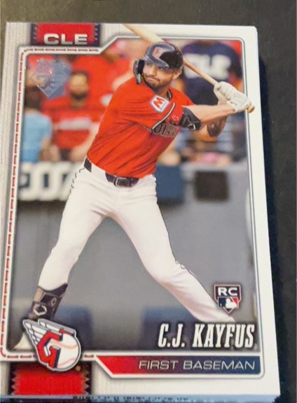 2026 Topps Series One #35 C.J. Kayfus — front