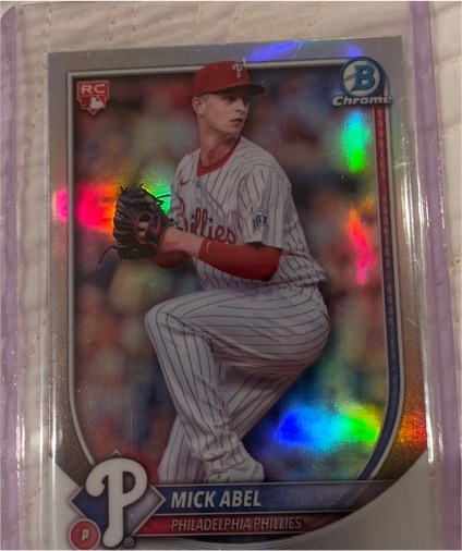 2025 Bowman Chrome #11 Mick Abel — front