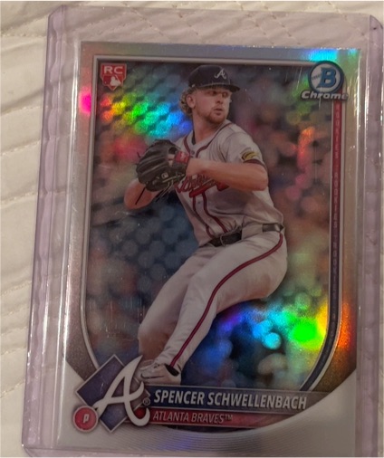 2025 Bowman Chrome #78 Spencer Schwellenbach — front