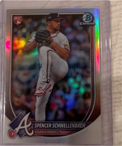 2025 Bowman Chrome #84 Spencer Schwellenbach — front