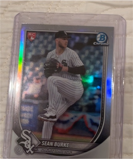 2025 Bowman Chrome #73 Sean Burke — front