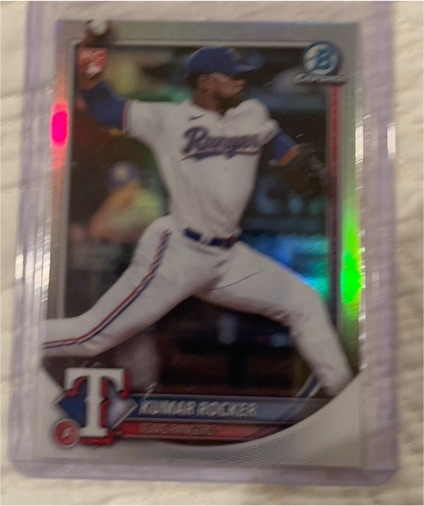 2025 Bowman Chrome #98 Kumar Rocker — front