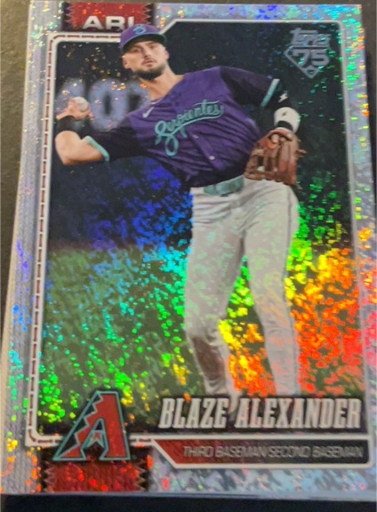 2026 Topps Series 1 #6 Blaze Alexander — front