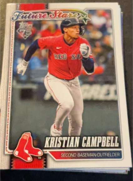2026 Topps Series 1 #125 Kristian Campbell — front
