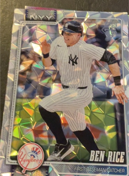 2026 Topps Series 1 #133 Ben Rice — front