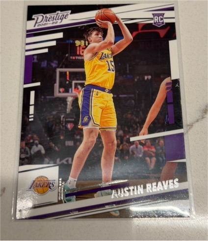2021-22 Panini Chronicles Prestige #61 Austin Reaves — front