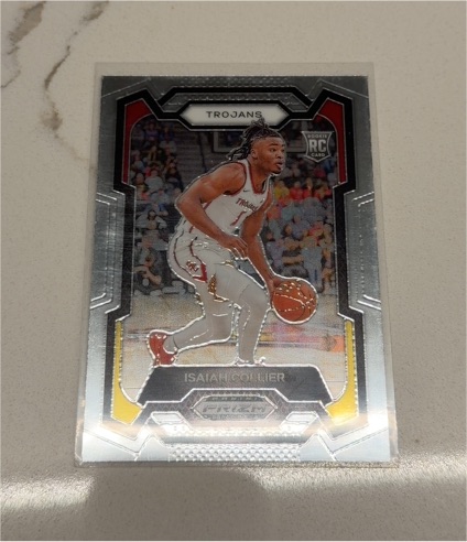 2024 Panini Prizm Draft Picks #2 Isaiah Collier — front