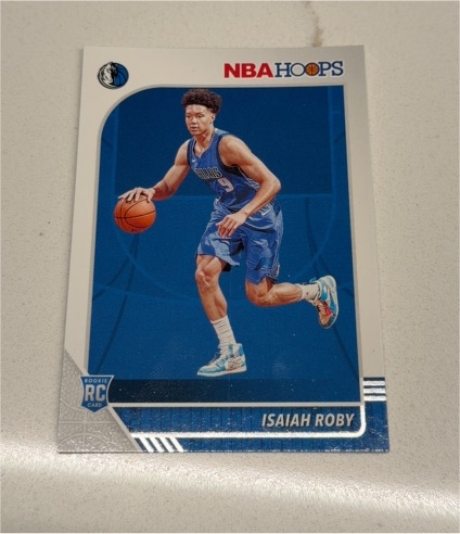 2019-20 Panini NBA Hoops #234 Isaiah Roby — front